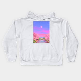 Pastel garden Kids Hoodie